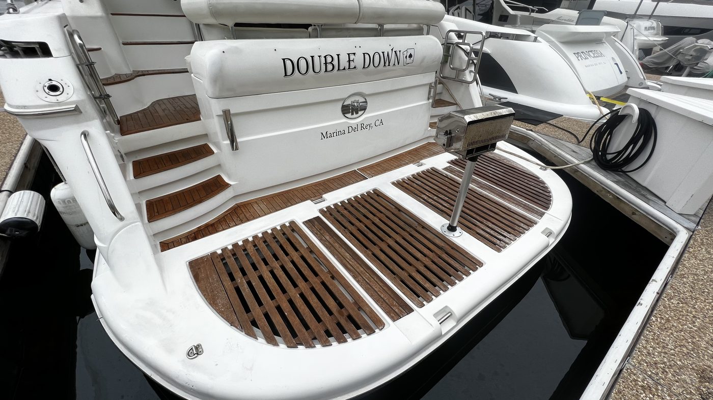 Marine teak deck maintenance — mobile boat repair service Lake Michigan